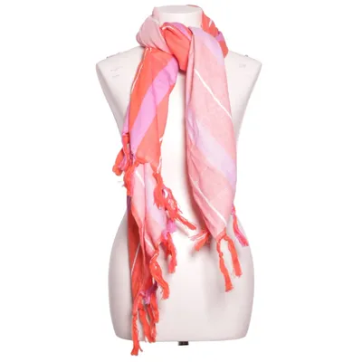 Sjal (Orange, Rosa, Vit) från Estrid