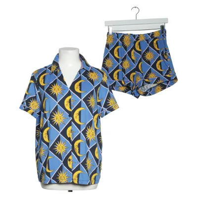 Pajamas (Blue, Yellow, Multicolored) from Chelsea Peers Elastane, Recycled polyester