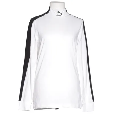 Långärmad t-shirt (Vit, Svart) från Puma Bomull, Polyester