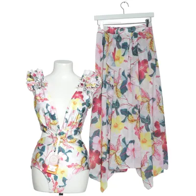 Badset (Vit, Flerfärgad) från Sunfere Elastan, Polyester