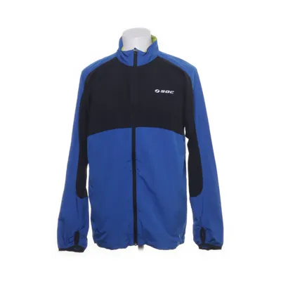 Träningsjacka (Blå, Svart) från SOC Polyester
