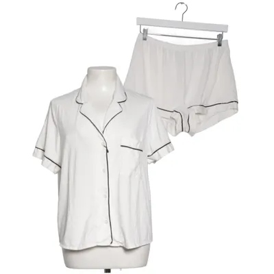 Pyjama (Weiß) von H&M Polyester, Viskose, Elasthan