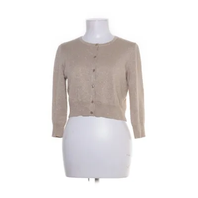 Cardigan (Beige) van Ann Taylor Katoen, Metallvezel, Polyester