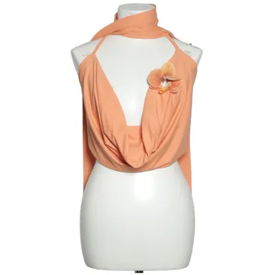 Haut dos-nu (Orange) de Peppermayo Élasthane, Polyester