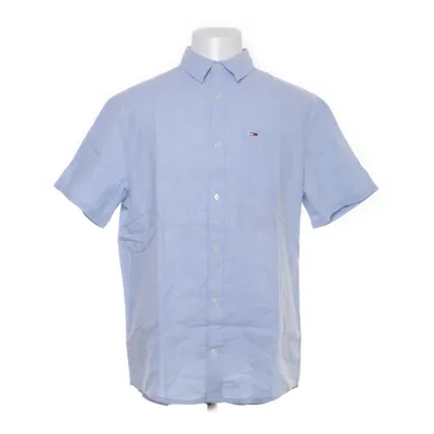 Kortärmad skjorta (Regular Linen Blend SS Shirt) från Tommy Hilfiger Jeans Bomull, Linne
