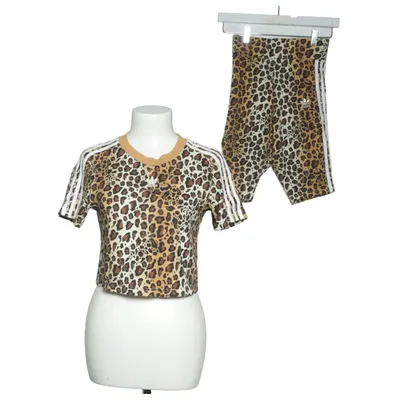 Set (Braun, Schwarz, Beige) von Adidas Baumwolle, Elasthan