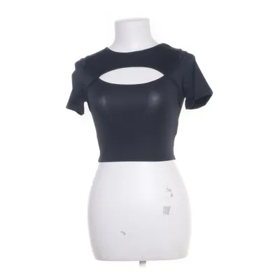 Crop top (Svart) från Missguided Tall Elastan, Återvunnen polyester