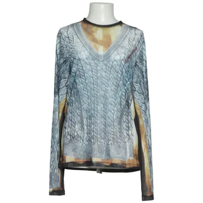 Topp (Blå, Brun, Flerfärgad) från Glenn Martens x H&M Elastan, Polyester