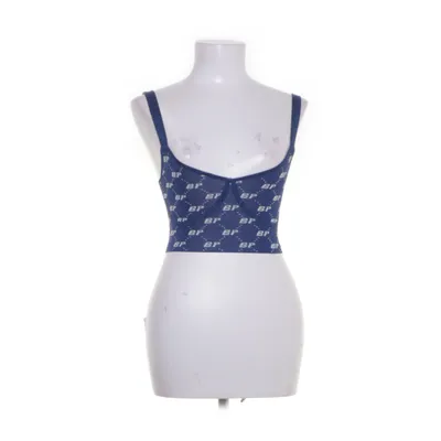 Crop top (Blå, Flerfärgad) från Baum Und Pferdgarten Metallfiber, Polyamid, Polyester, Viskos