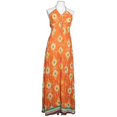 Maxikjole (Orange, Gul, Flerfarvet) fra George Polyester