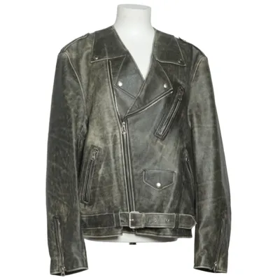 Bikerjacka (S52AM0305 ) från Maison Margiela Bomull, Viskos