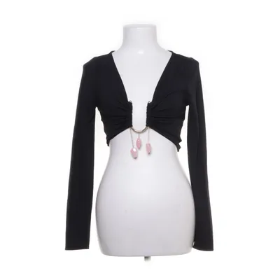 Crop top (Svart) från L'Academie Polyester, Elastan
