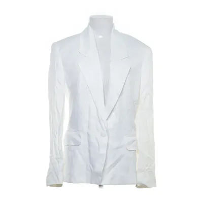 Blazer (White) from Aggi Viscose, Silk, Acetate