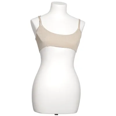 Bralette (Beige) from PrettyLittleThing Nylon, Viscose