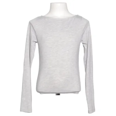 Långärmad t-shirt (Grå) från H&M Elastan, Polyester, Viskos