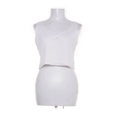 Crop top (Vit) från Bik Bok Ekologisk bomull, Elastan