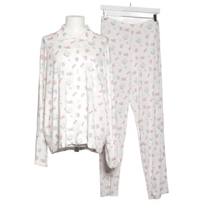 Pyjamas (Vit, Flerfärgad) från Djerf Avenue Elastan, Lyocell