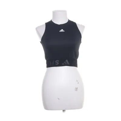 Träningstopp (Svart) från Adidas Elastan, Återvunnen polyester