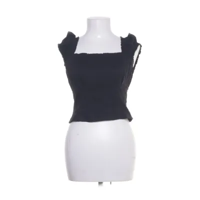 Crop top (Ruched Detail Embroidery Singlet) från NA-KD