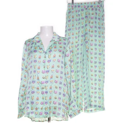 Pyjamas (Grön, Flerfärgad) från HUNKØN Viskos