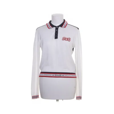 Rugbytröja (Vit, Blå, Flerfärgad) från Dolce & Gabbana Bomull, Modal