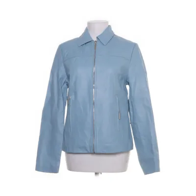 Läderjacka (Blå) Skinn