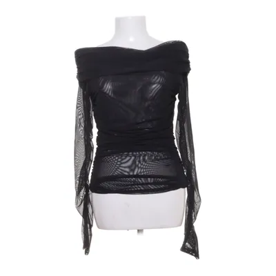 Top (Sort) fra Gina Tricot Elastan, Polyester