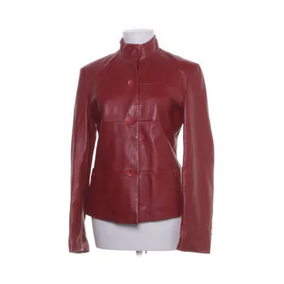 Leren jack (Rood) van Arma Polyester, Leer