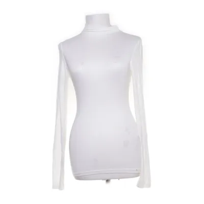 Langærmet t-shirt (Hvid) fra NA-KD Elastan, Viscose