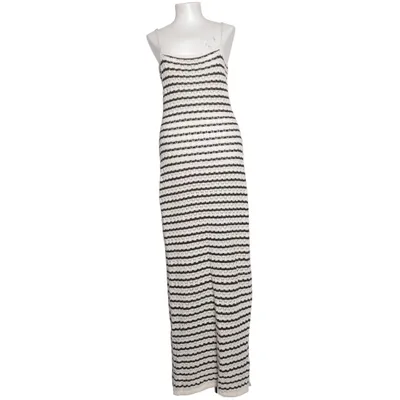Långklänning (Vit, Svart) från Gina Tricot Bomull