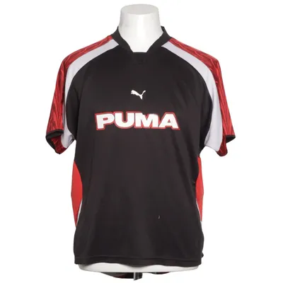 Fotbollströja (Svart, Röd, Vit) från Puma Elastan, Polyester