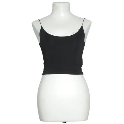 Crop top (Noir) de Chiquelle Élasthane, Polyester