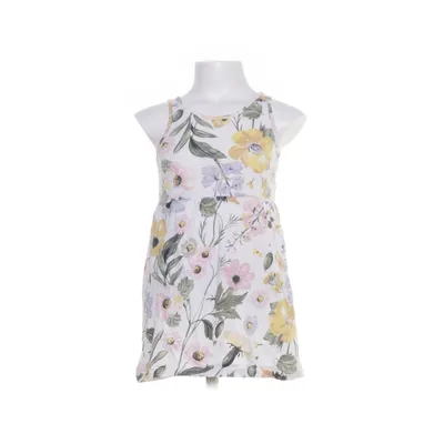 Klänning (Vit, Flerfärgad) från H&M Bomull