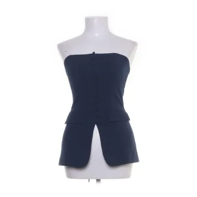 Tubetop (Button Front Bandeau Corset Top) fra NA-KD Elastan, Polyester