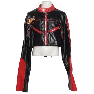 Jacka (Svart, Röd) Polyester, Polyuretan