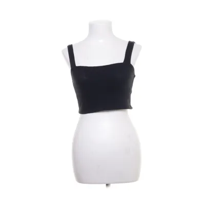 Crop top (Svart) från Pull & Bear Bomull, Elastan, Polyester