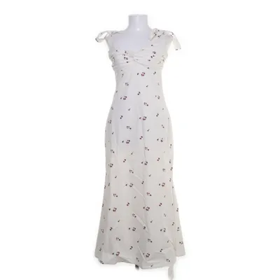 Långklänning (Belgatto Midi Dress Creme White) från Adoore Bomull