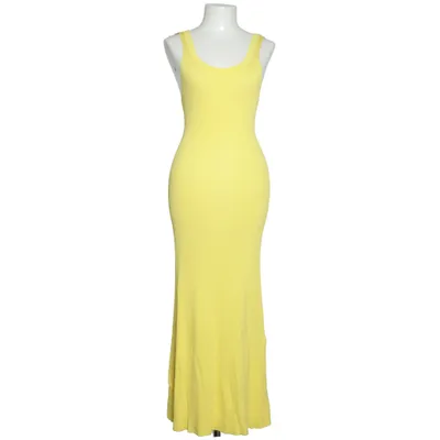 Maxikjole (Gul) fra Massimo Dutti Polyamid, Viscose