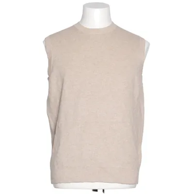 Slipover (Beige) från Uniqlo Akryl, Bomull, Polyester