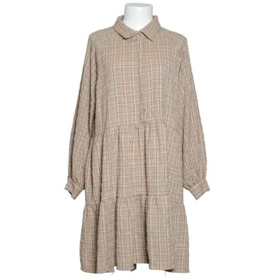 Dress (Yellow, Gray) from Boii Elastane, Polyester, Viscose