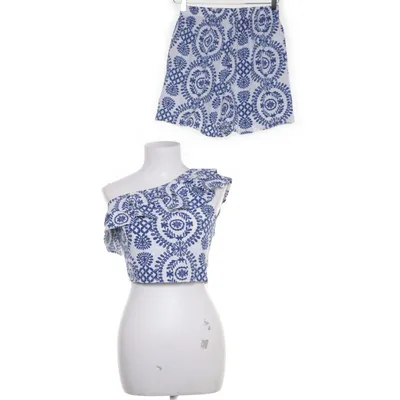 Set (Blå, Vit, Flerfärgad) Polyester