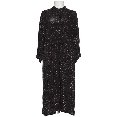 Jurk (Zwart, Meerkleurig) van Part Two Metallvezel, Polyester, Viscose