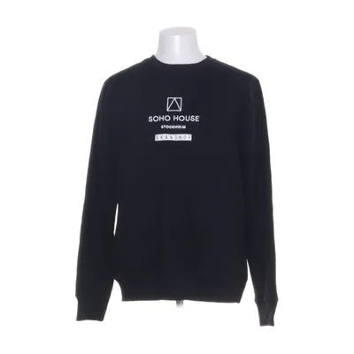 Collegetröja (Svart) från B&C Collection Bomull, Återvunnen polyester