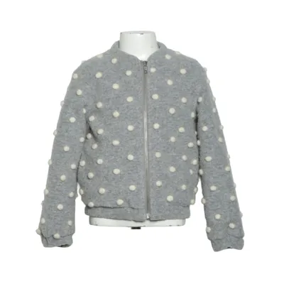 Cardigan (Grijs, Wit) van H&M Polyester, Wol