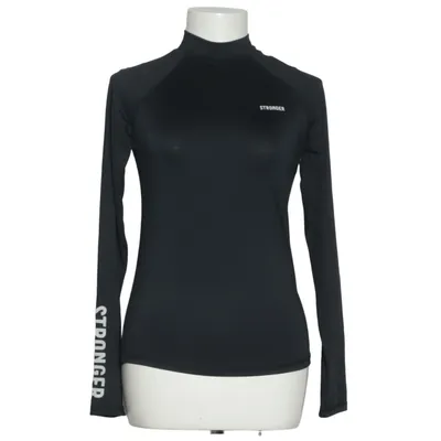 Long sleeve T-shirt (Black) from Stronger Elastane, Polyester