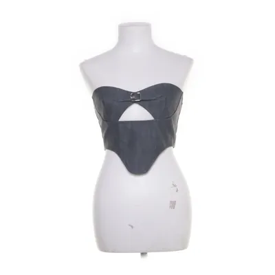 Tubtopp (Grå) från PrettyLittleThing Bomull, Polyuretan