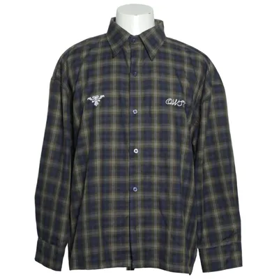 Flannel skjorte (Blå, Grøn) fra Howsty