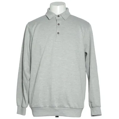 Sweatshirt (Gris) de Allan Clark Coton, Polyester