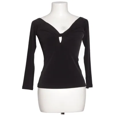 Topp (Svart) från Gina Tricot Elastan, Polyester