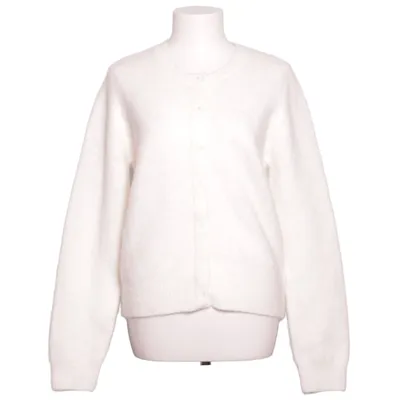 Kofta (Vit) från Bik Bok Mohair, Återvunnen polyester, Ull